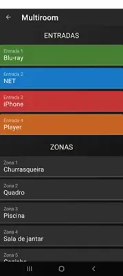 Multiroom android App screenshot 1